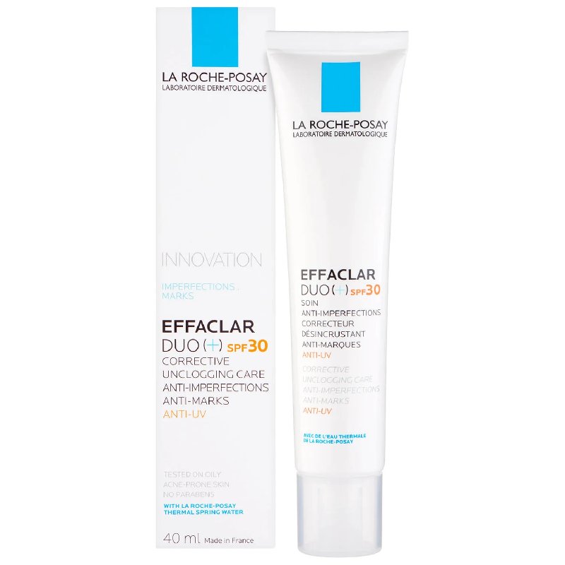 La Roche-Posay Effaclar Duo+ Moisturiser SPF30 with Niacinamide 40ml