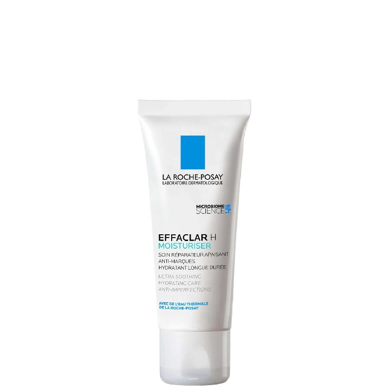 La Roche-Posay Effaclar H Iso-Biome Soothing Moisturising Cream for Sensitive Blemish-Prone Skin 40ml