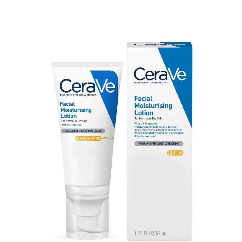 CeraVe AM Facial Moisturising Lotion SPF30 52ml