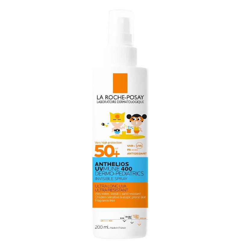 La Roche-Posay Anthelios UVMune 400 Dermo-Pediatrics Invisible Spray Kids SPF 50+ 200ml