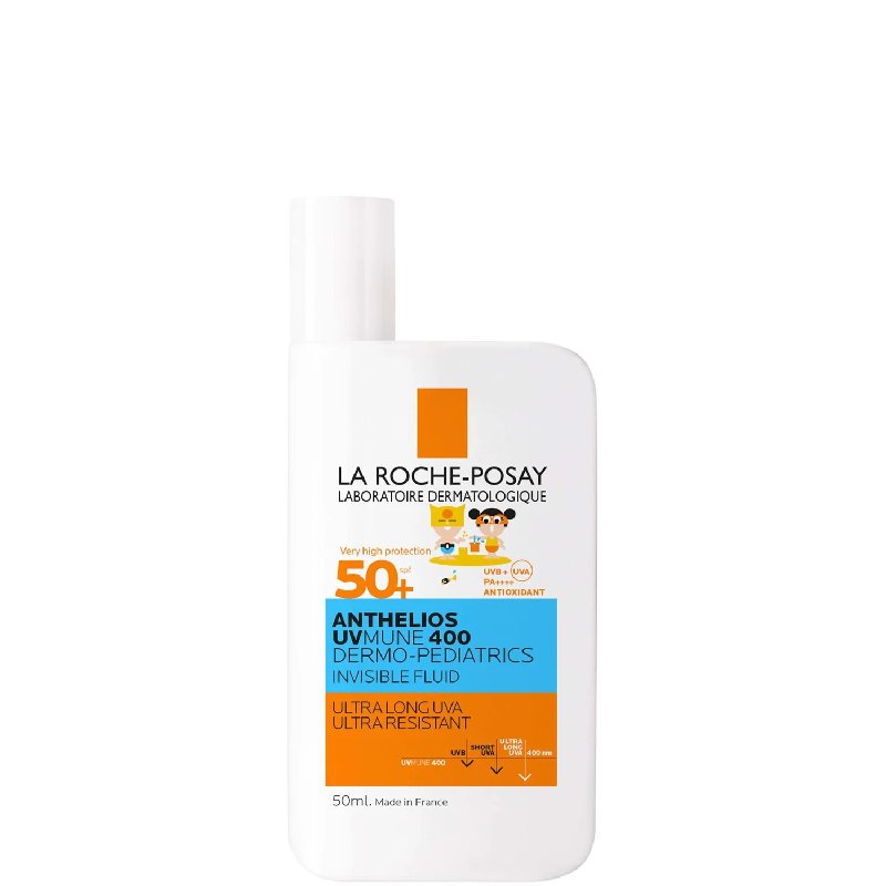 La Roche-Posay Anthelios UVMune 400 Dermo-Pediatrics Kids Ultra Light Invisible Fluid SPF 50+ 50ml