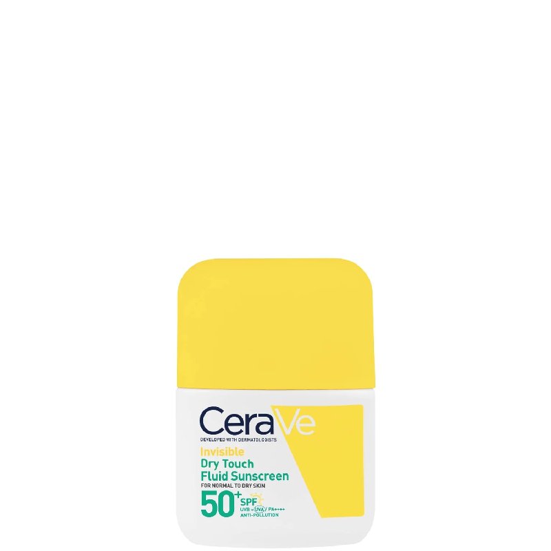 CeraVe Invisible Dry Touch Fluid Sunscreen SPF 50 50ml