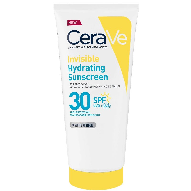 CeraVe Invisible Hydrating Sunscreen SPF 30 with Ceramides 177ml