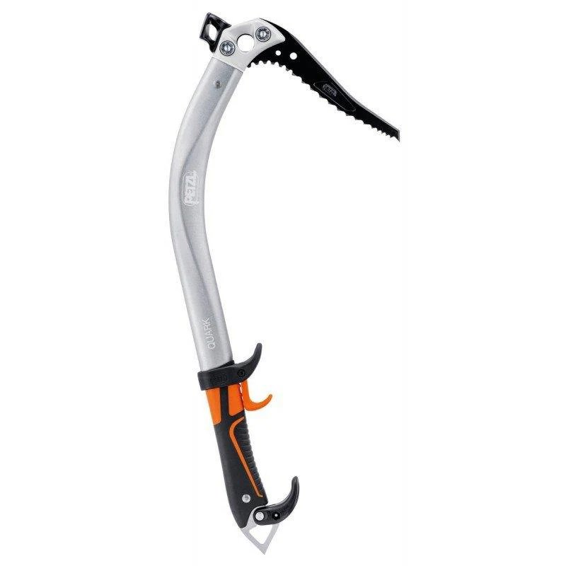 Petzl Quark Hammer Ice Axe for Technical Mountaineering and Ice Climbing