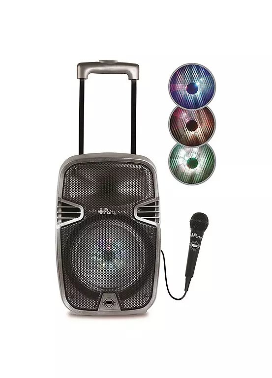 Lexibook K8250 Bluetooth Light Trolley Speaker with Karaoke and Microphone