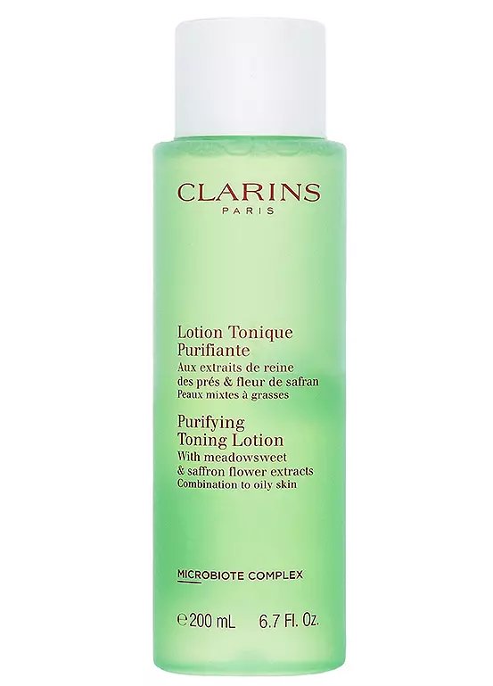 Clarins Toning Purifying Lotion 200ml for Combination to Oily Skin