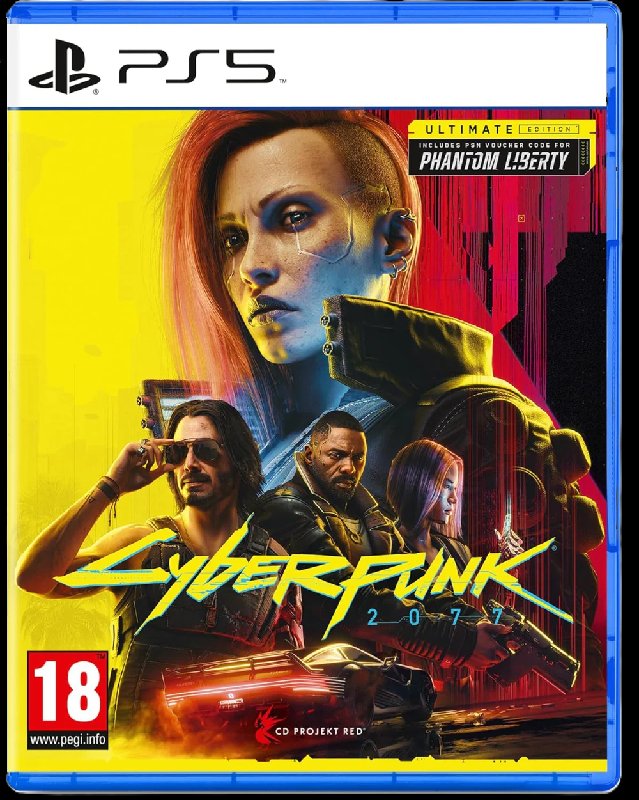 Cyberpunk 2077: Ultimate Edition PS5 Physical Disc Game
