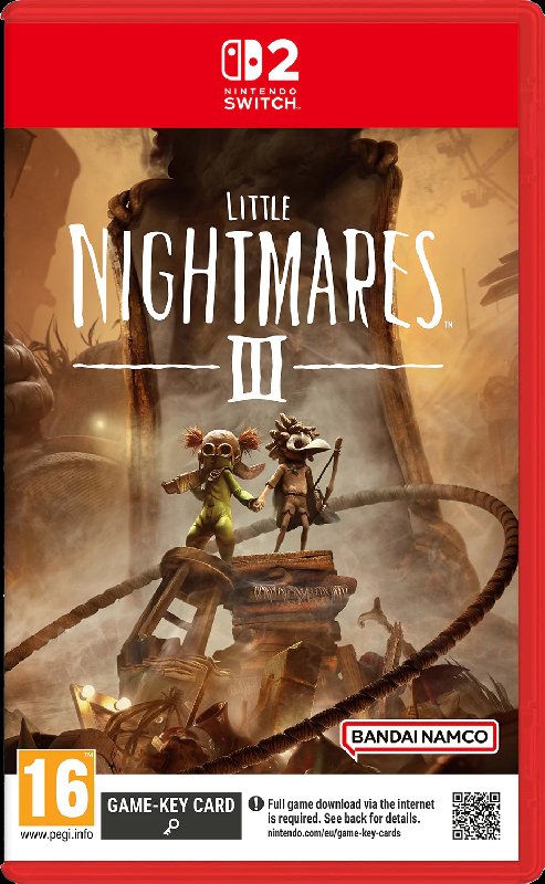 Little Nightmares III Nintendo Switch 2 Game Code in Box