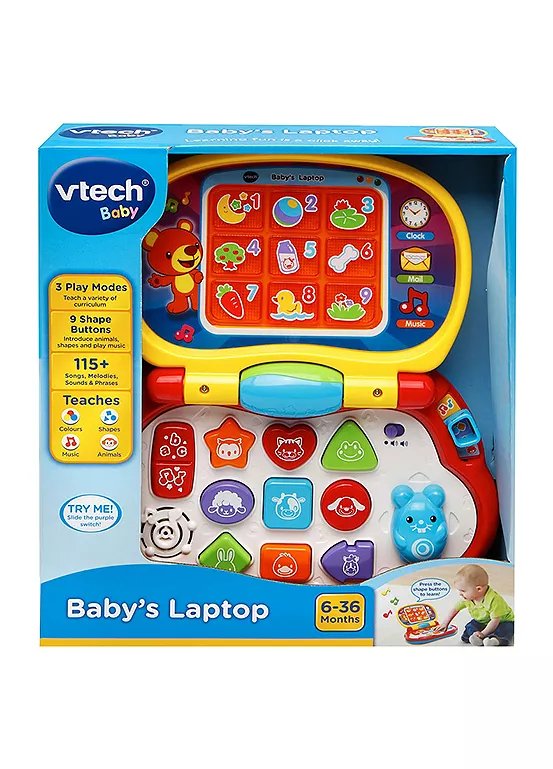 VTech Baby's First Laptop Interactive Learning Toy