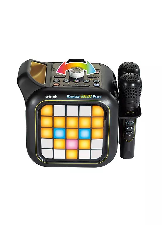 VTech KidiPixel Karaoke Light Party with 2 Wireless Microphones
