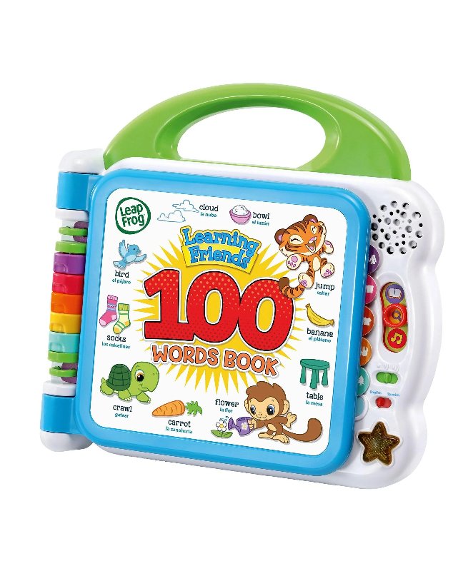 LeapFrog Learning Friends 100 Words Book - Bilingual English/French Educational Toy