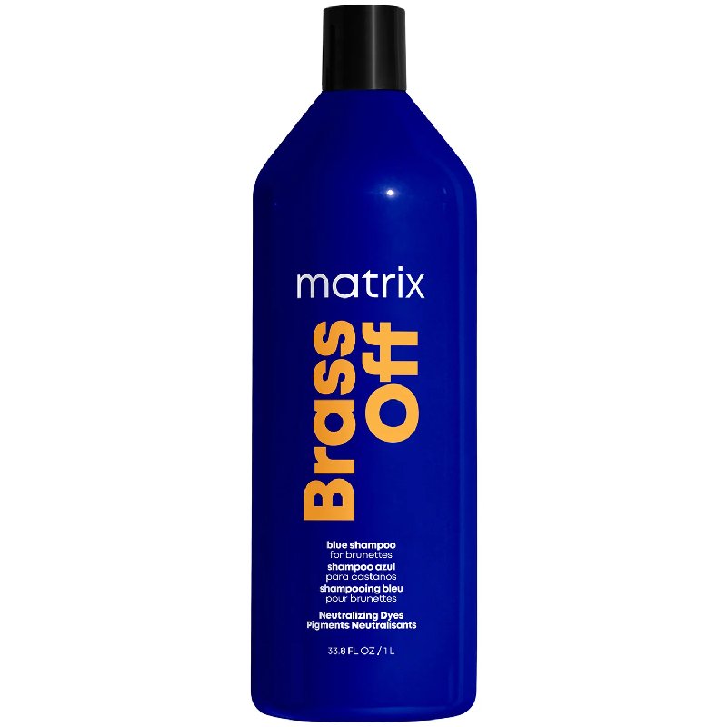 Matrix Total Results Brass Off Brunette Blue Shampoo 1L