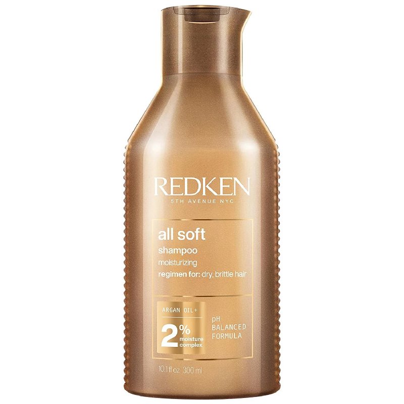 Redken All Soft Shampoo 300ml with Argan Oil