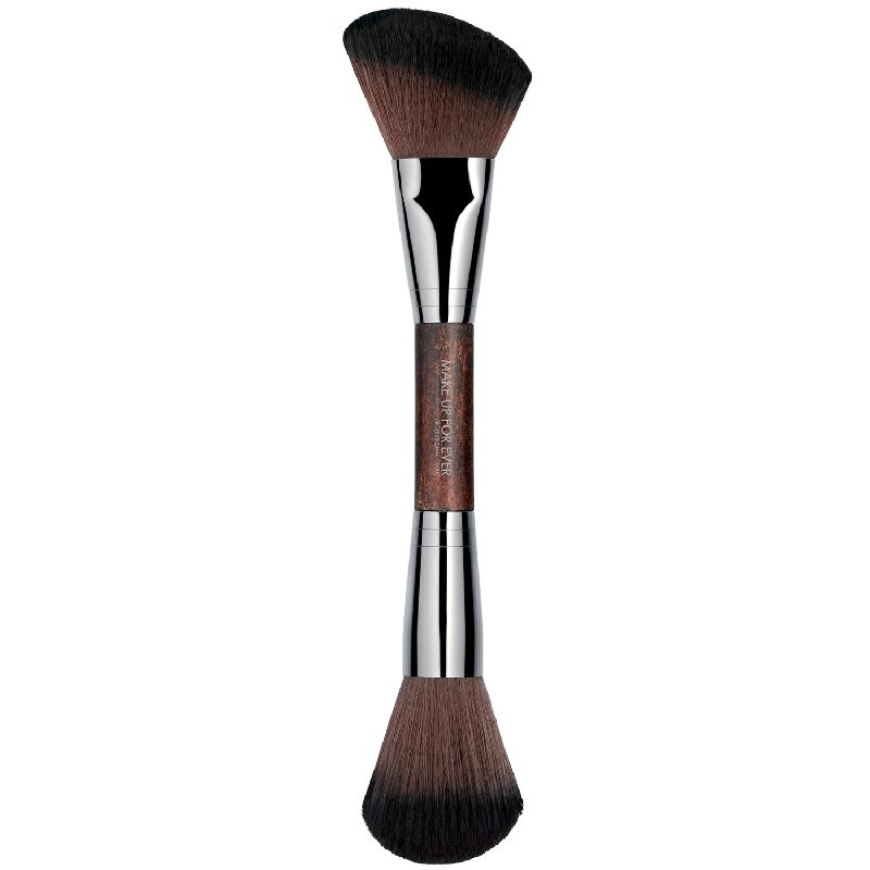 MAKE UP FOR EVER #158 Double-Ended Sculpting Brush for Blush and Highlighter