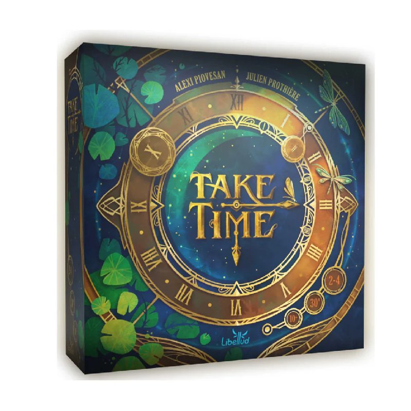 Libellud Take Time Cooperative Clockwork Deduction Card Game