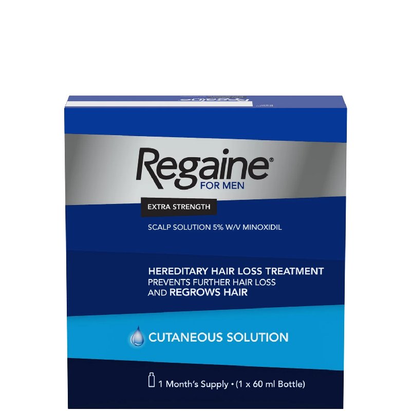 Regaine Men's Extra Strength Hair Regrowth Solution 60ml