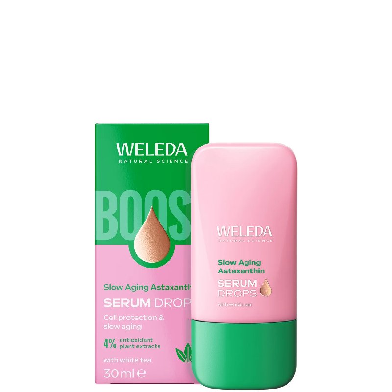 Weleda Slow Ageing Astaxanthin Serum Drops with White Tea 30ml