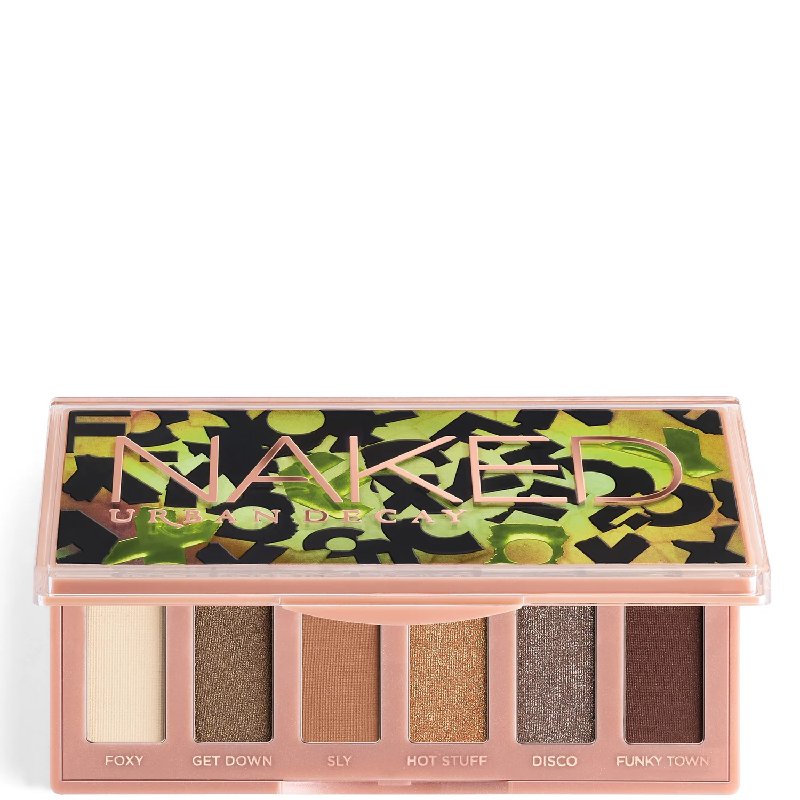 Urban Decay Naked Mini Eyeshadow Palette - Foxy, 6 Olive-Toned Neutrals