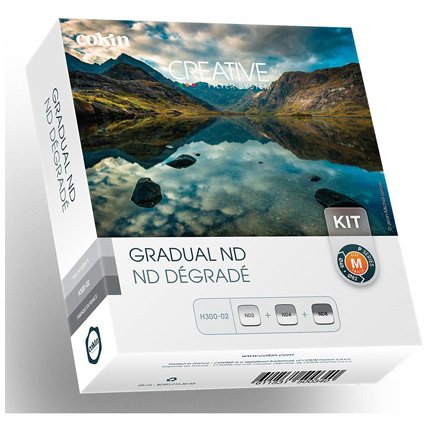 Cokin P Series Gradual Neutral Density Filter Kit (H300-02) with ND2, ND4 & ND8 Filters