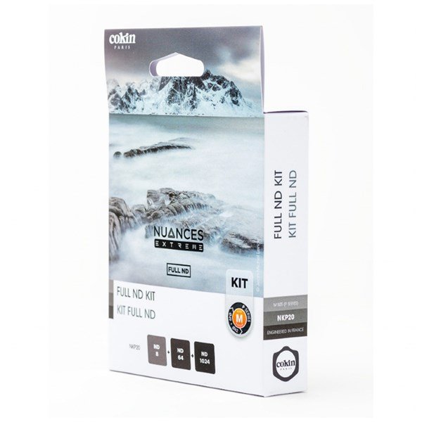 Cokin P-Series M Size Nuances Extreme Full ND Filter Kit with ND8, ND64, ND1024