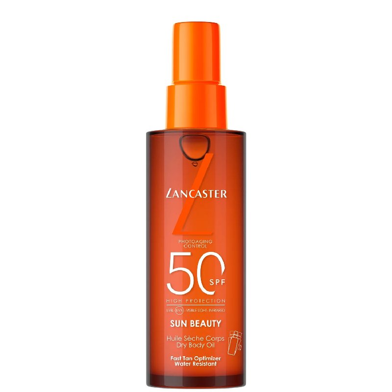 Lancaster Sun Beauty Satin Dry Oil Fast Tan Optimizer SPF50 150ml