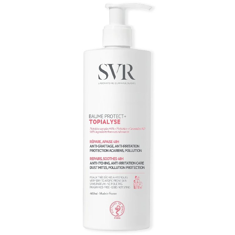SVR Topialyse Protect+ Soothing 48hr Hydrating Balm 400ml