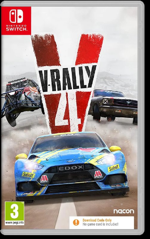 V-Rally 4 Code In A Box for Nintendo Switch