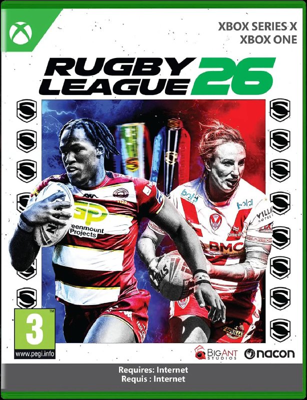Rugby League 26 Xbox Series X & Xbox One Physical Game