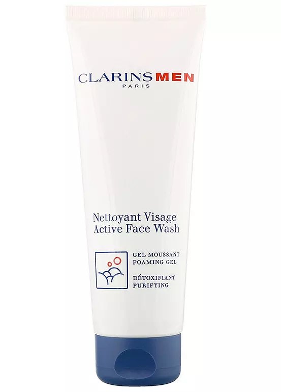 Clarins Men Nettoyant Visage Active Face Wash - 125ml