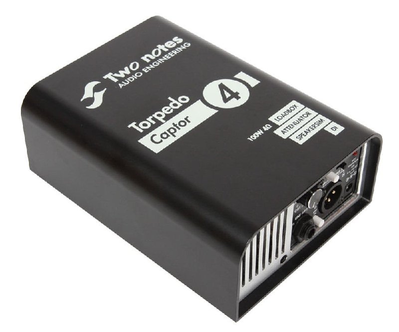Two Notes Torpedo Captor 4 Compact Loadbox, Amp DI and Attenuator (4 Ohm)