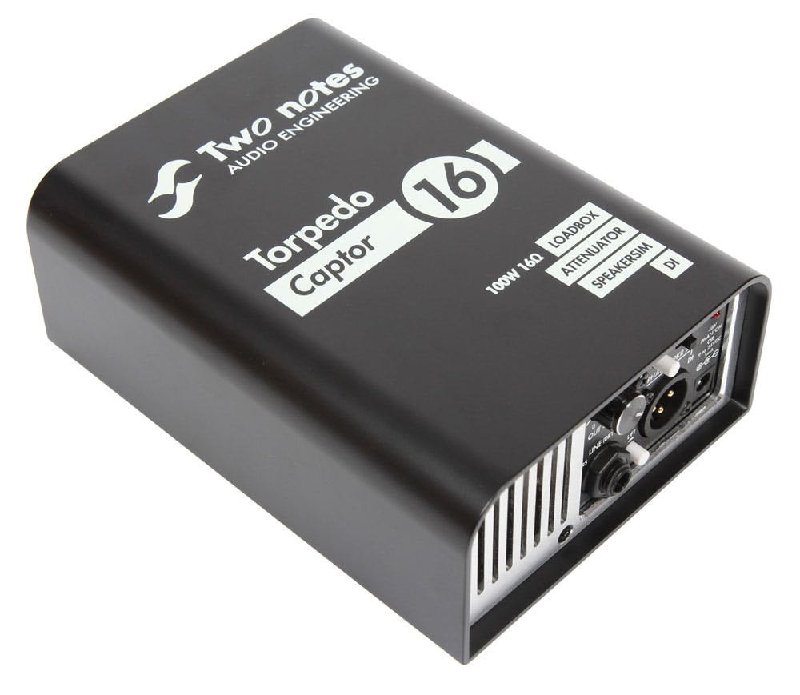 Two Notes Torpedo Captor 16 Ohm Compact Loadbox and Amp DI
