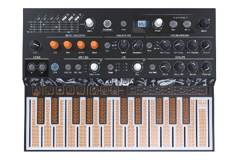 Arturia MicroFreak Paraphonic Hybrid Analog & Digital Wavetable Synthesizer