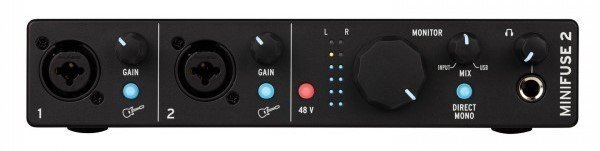 Arturia MiniFuse 2 Flexible Dual Audio Interface (Black)