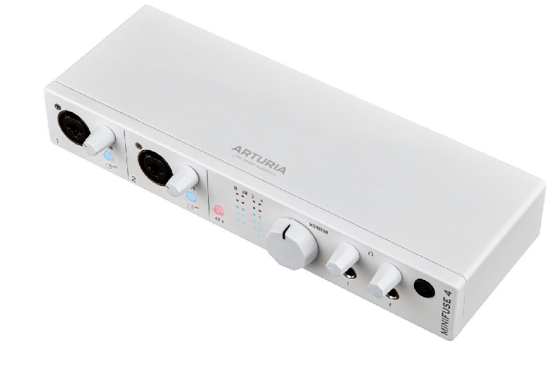 Arturia MiniFuse 4 Flexible Dual Audio Interface - White