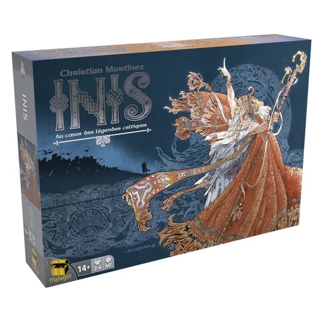 Asmodee Inis Celtic-Themed Strategy Board Game