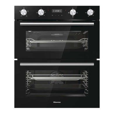 Hisense BID75211BGUK 60cm Double Built Under Electric Oven in Black
