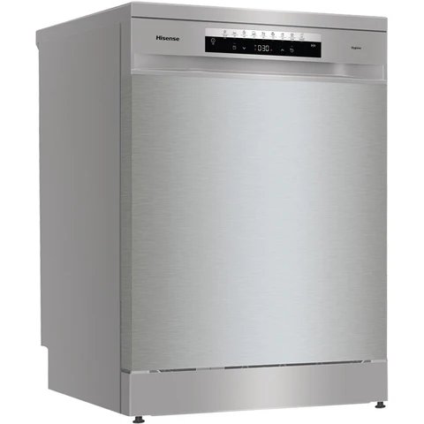 Hisense HS673C60XUK Stainless Steel Freestanding Dishwasher - 16 Place Settings - C Energy Rated