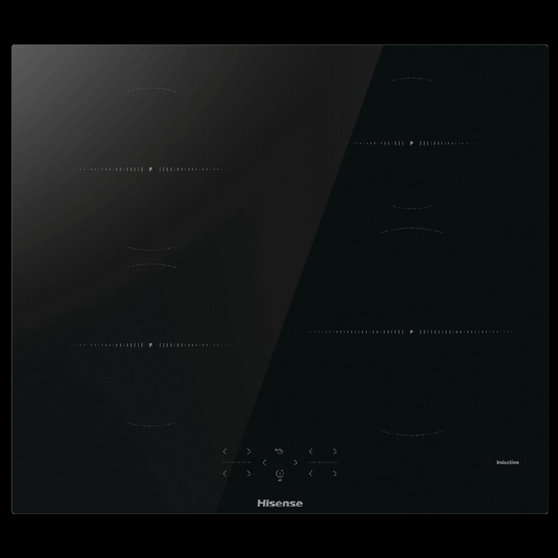 Hisense HI6401BSC 60cm 4-Zone Induction Hob in Black