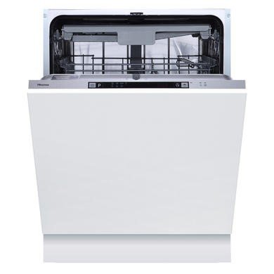 Hisense HV623D15UK Integrated Dishwasher - Silver, 14 Place Settings, D Energy Rating