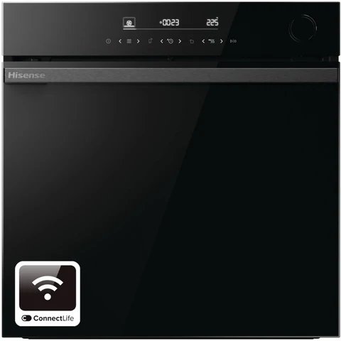 Hisense Hi6 BlackLine Built-In Single Electric Oven - 77L Capacity - Black