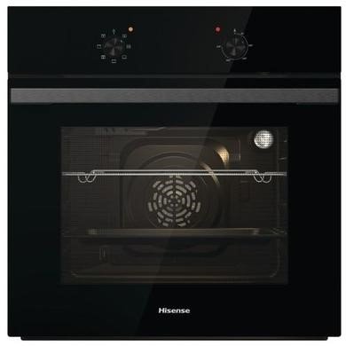 Hisense BI62020ABGUK Built-In Single Electric Oven - Black, 60L