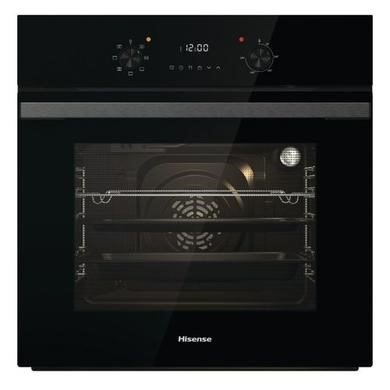 Hisense BI62220ABGUK Built-In Single Electric Oven - Black, 61L Capacity