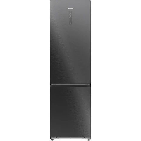 Hisense RB5P410SAFCUK Black/Stainless Steel Fridge Freezer - 413L Capacity - C Energy Rating