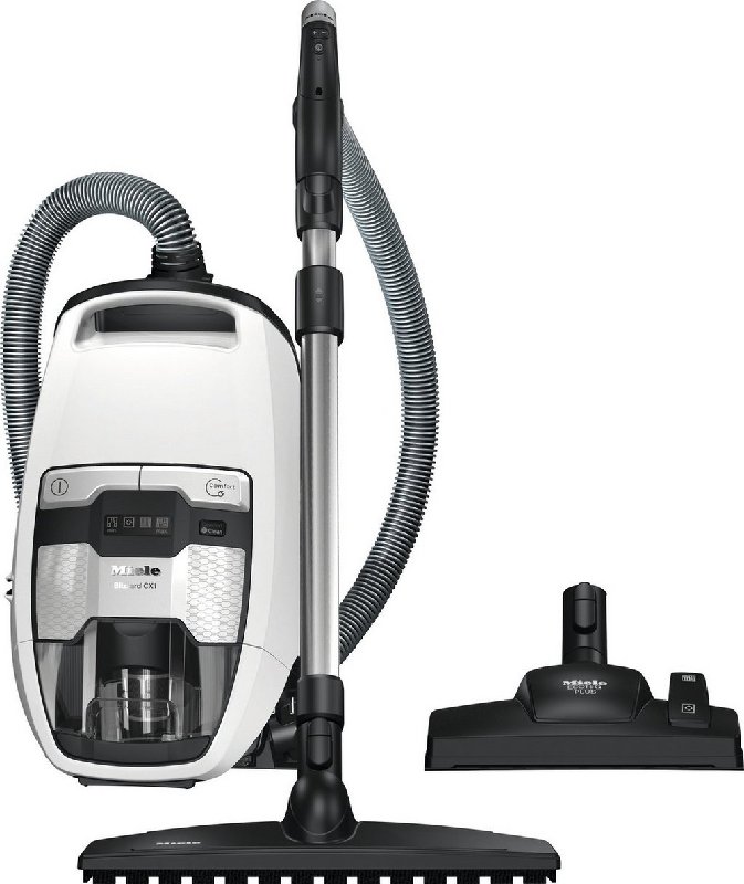 Miele Blizzard CX1 Comfort XL White Cylinder Vacuum Cleaner - 2L Capacity - 890W