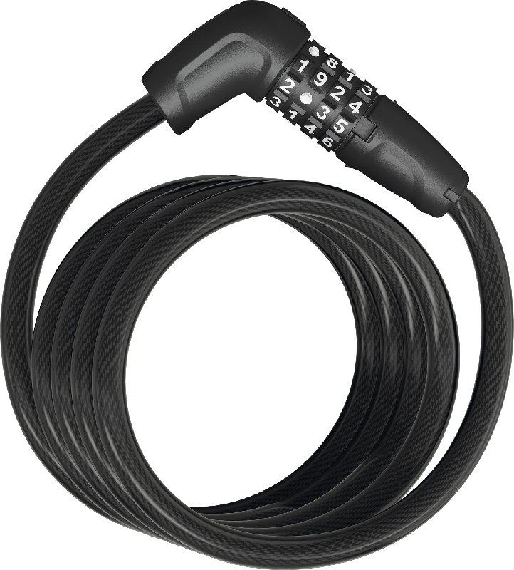 ABUS 5510C Primo Combination Cable Bike Lock (1.8m, Black)
