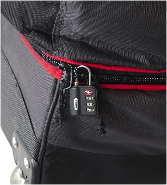 ABUS TSA 147 Combination Luggage Padlock - Black