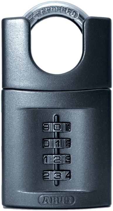 ABUS Super Code 158/50 Closed Shackle Combination Padlock