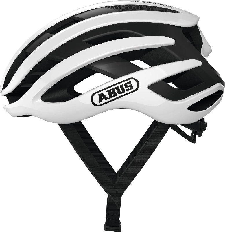 Abus AirBreaker Elite Road Cycling Helmet in White