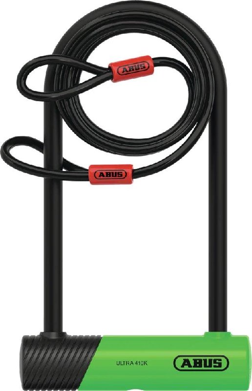 Abus Ultimate 230mm U Lock with 120cm Cobra Cable
