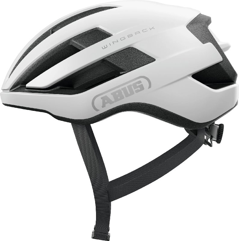 Abus WingBack Road Cycling Helmet in White